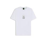 Boss tee Photoprint Camiseta, 100 Blanco, XXL Hombres