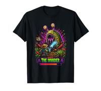Boss The Invader - Diseño Retro Pixel Art Gaming Camiseta