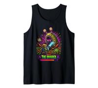 Boss The Invader - Diseño Retro Pixel Art Gaming Camiseta sin Mangas