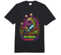 Boss The Invader - Diseño Retro Pixel Art Gaming Comfort Colors Adult Heavyweight T-Shirt