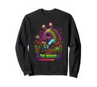 Boss The Invader - Diseño Retro Pixel Art Gaming Sudadera