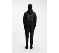 BOSS The Open sudadera con capucha de mezcla de algodón con gráfico en la espalda - StyleHOODIE THE OPEN26, 50573630 Negro L