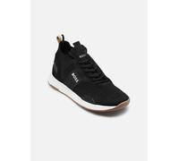 BOSS Hombres Titanium_Runn_knst_N Sneaker Negro 43 EU