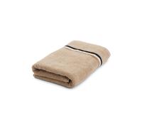 BOSS Toalla de baño de algodón con borde con raya de la marca - StyleBLINEA Celadon Bath towel 070, BTOW-BLINEA Beige ONESI