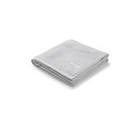 BOSS Toalla de mano de algodón con logo bordado en contraste - StyleEDGE Galaxy Handtowel 050, HTOW-EDGE Plata ONESI