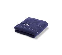 BOSS Toalla de mano en algodón con logo blanco bordado - StyleHTOW-PLAIN-100050/100, HTOW-PLAIN Azul oscuro ONESI