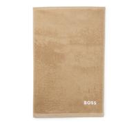BOSS Toalla para invitados de algodón con logo bordado en contraste - StyleEDGE Mineral Guest towel 040, GUEST-EDGE Beige ONESI