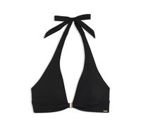 BOSS Top de bikini atado al cuello con relleno desmontable - StyleTRIANGLE_BOSS CODES, 50561258 Negro XXL