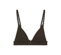BOSS Top de bikini con estampado de monogramas y relleno extraíble - StyleTRIANGLE_BOSS PEARL, 50561303 Fantasía M