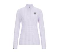 BOSS Top de entrenamiento para equitación de cuello con cremallera confeccionado en tejido elástico transpirable - StyleRACHEL TRAINING SHIRT, B4W0403 Luz púrpura L