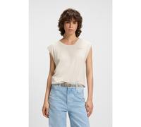 BOSS Top de punto de algodón con logo de cristal - StyleC_Elai, 50545521 Blanco XS