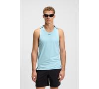 BOSS Top deportivo sin mangas en tejido de malla con detalles reflectantes decorativos - StyleTank Active Seas, 50542965 Celeste XL