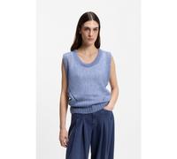 BOSS Top relaxed fit con estructura de punto holgado - StyleC_Frignac, 50554634 Azul S