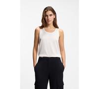 BOSS Top sin mangas en seda elástica - StyleBettyna, 50557202 Blanco 34