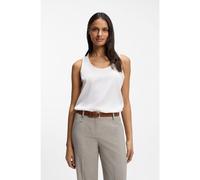 BOSS Top sin mangas en seda elástica - StyleBettyna, 50557202 Natural 34