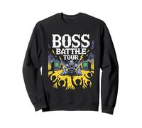 Boss Tour Monster Arena Enfrentamiento Pixel Retro Gamer Sudadera