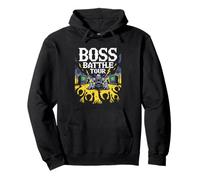 Boss Tour Monster Arena Enfrentamiento Pixel Retro Gamer Sudadera con Capucha