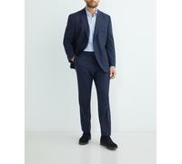 Boss Traje de hombre en poliéster tallas grandes. Azul marino 58