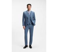 BOSS Traje regular fit con chaleco en lana virgen con motivo - StyleH-Jeckson-3Pcs-263, 50567248 Celeste 50