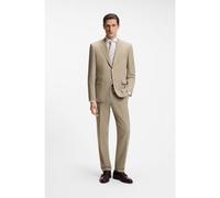 BOSS Traje regular fit de dos piezas en tejido fácil de cuidar - StyleH-Jeckson-2Pcs-253, 50571072 Beige 50