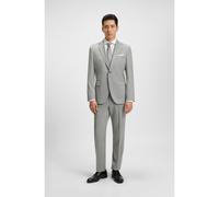 BOSS Traje regular fit de lana virgen con raya diplomática - StyleH-Jeckson-2Pcs-253, 50546070 Gris claro 25