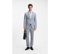 BOSS Traje slim fit de dos piezas en lana virgen - StyleH-Huge-2Pcs-263, 50569802 Celeste 106