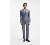 BOSS Traje slim fit de dos piezas en lana y seda - StyleL-Harvers-2Pcs-241, 50561671 Gris 52