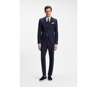 BOSS Traje slim fit de dos piezas en tejido con microestampado - StyleH-Huge-2Pcs-253, 50561834 Azul oscuro 94