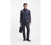BOSS Traje slim fit de tres piezas con chaleco con cremallera - StyleP-Huge-3Pcs-WG-261, 50557219 Azul 44