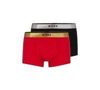 BOSS Trunk 2P CO G Maletero, Open Red640, S (Pack de 2) para Hombre