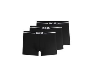 Boss Trunk 3P Bold 10257977 01 - Calzoncillos Tipo bóxer para Hombre, Color Negro, S