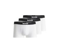 BOSS Calzoncillos StyleTrunk One – Pack de 3, algodón elástico Blanco XXL