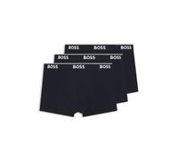 BOSS Trunk 3P Power Boxers A Pantalones Cortos, Open Blue 480, XS para Hombre