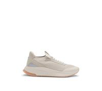 BOSS TTNM EVO Slon TTNM EVO - Zapatillas deportivas para hombre con parte superior de punto, talla, beige claro, 43 EU