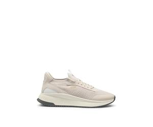BOSS TTNM EVO Slon TTNM EVO - Zapatillas deportivas para hombre con parte superior de punto, talla, beige claro, 42 EU