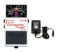 Boss TU-3 - Pedal sintonizador con fuente de alimentación