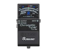 Afinador de suelo cromático BOSS TU-3W con innovación y técnica Waza | Excelente afinador de pedalera para guitarra y bajo | Circuito rediseñado con bypass con buffer o true seleccionable