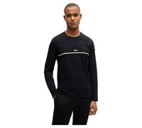 BOSS Unique LS-Shirt Pijama_Manga Larga, Black1, XXL para Hombre