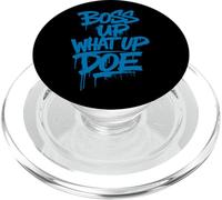 Boss Up What Up Doe | Detroit Michigan PopSockets PopGrip para MagSafe