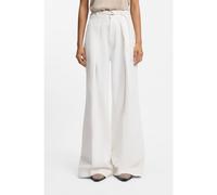 BOSS Vaqueros con pinzas y pernera ancha en denim color crema - StyleCENTRAL 5.0, 50558680 Blanco 28/32