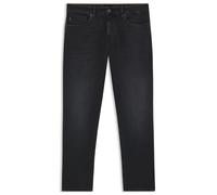 Boss Vaqueros Onyx BO Negros de Corte Entallado de Mezclilla elástica cómoda