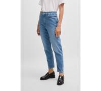 BOSS Vaqueros tobilleros de talle alto en cómodo denim elástico azul - StyleRUTH HR, 50492789 Azul 28
