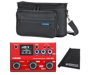 Boss VE-22 - Dispositivo multiefecto para vocal performer + bolsa CBVE22 + paño keepdrum