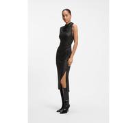 BOSS Vestido asimétrico de lentejuelas - StyleEnany, 50568357 Marrón oscuro L