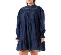 BOSS Vestido, Azul Oscuro, 38 para Mujer