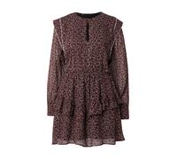 BOSS Vestido 'C_Doulena' ecru / rojo oscuro 42 ecru / rojo oscuro