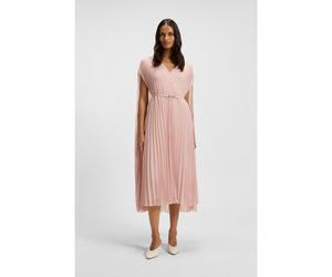 BOSS Vestido con cinturón en gasa arrugada con recubrimiento - StyleDennya, 50548050 Rosa claro 32