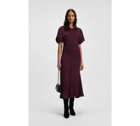 BOSS Vestido con escote ojo de cerradura en crepé suave - StyleDenaz, 50546587 Púrpura oscuro 32
