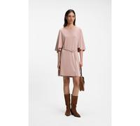 BOSS Vestido de punto con cinturón y detalle estilo capa - StyleC_Ecarly, 50563280 Rosa claro S