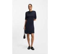 BOSS Vestido de punto con detalle drapeado en la espalda - StyleEmeira, 50552063 Azul oscuro L